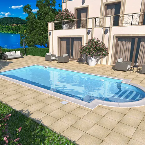 Modellazione e renderizzazione Piscine 3d fst studio 